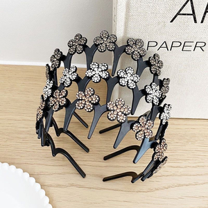 Diadema de Mariposa y Flores Exquisita y de Diseño de Nicho Popular, Diademas de Lujo Ligero para Mujer, Joyería al por Mayor de Moda - Product Image 2