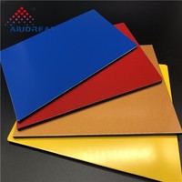 Panneau composite en aluminium (ACP/Alucobond) pour revêtement intérieur personnalisé de 3 mm, ignifuge, antibactérien, haute résistance à la corrosion