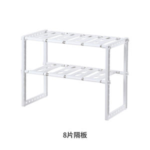 Étagère de rangement rectangulaire multifonctionnelle pour armoire de cuisine, pour cuisinière, four, micro-ondes, comptoir, profondeur de 8 à 11,9 pouces - Product Image 5