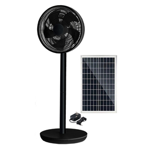 16 inch Quạt điện 12V và năng lượng mặt trời đứng điện có thể sạc lại quạt năng lượng mặt trời với năng lượng mặt trời bảng điều khiển năng lượng - Product Image 2