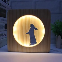 Figurine carrée en contreplaqué de 15 cm x 19 cm, motif signe dollar BTC, cadeau d'entreprise, design lettre, notes musicales, sculpture creuse faite à la main