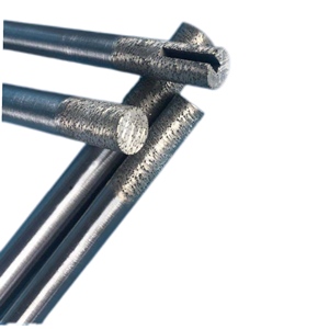 ЧПУ Алмазный фрезерный станок для резки камня CNC гравер распродажа 6/8/10 мм хвостовик Концевая фреза фрезерование гранита спекания - Product Image 4