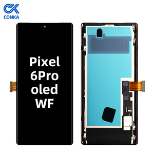 Siêu AMOLED cho <span class=keywords><strong>Google</strong></span> <span class=keywords><strong>Pixel</strong></span> 6 6A 6pro <span class=keywords><strong>LCD</strong></span> hiển thị kỹ thuật số màn hình cảm ứng <span class=keywords><strong>Google</strong></span> pixel6 Pro gluog g8vou OLED khung màn hình - Product Image 1
