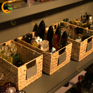 Organizadores de Baño y Cocina Plegables y Portátiles de Jacinto de Agua Ecológicos al por Mayor, Multifuncionales, con Logotipo Personalizado y Asa de Almacenamiento - Product Image 6