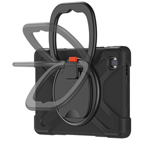 Pour Samsung Galaxy Tab A7 lite T220 boîtier de tablette à réglage multi-angle Anti-chute protecteur d'écran intégré - Product Image 4