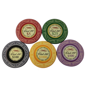 <span class=keywords><strong>Set</strong></span> di Fiches da <span class=keywords><strong>Poker</strong></span> in Ceramica Personalizzate di Qualità Casino, 39mm 10g, 43mm 11.5g, 50mm 16g, con Valigetta in Alluminio, Bottone Dealer e Dadi - Product Image 3