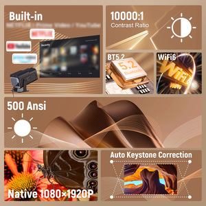 토플레오 비디오 안드로이드 13 프로젝터 스마트 홈 시어터 Hy320 Ntv 풀 HD 1080p 야외 Led Proyectors 4k 프로젝터 - Product Image 2