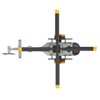 Drone RC ERA 1/48 C186S avec moteur brushless, auto-hélicoptère, contrôle à une touche et lumières LED, vol intelligent