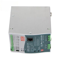 Alimentation d'urgence sur rail DIN Mean Well DRS-240-24 240W 24V DC à sortie unique haute efficacité pour la sécurité CCTV