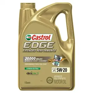 Minyak Motor sintetik penuh canggih EP 5W-20 performa diperpanjang tepi Castrol