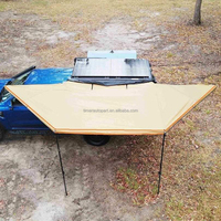 Auvent de camping pliable à 180 degrés, 2 m, autoportant, pare-soleil portable pour camping-car, SUV tout-terrain