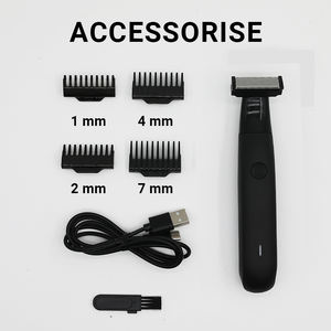 <span class=keywords><strong>Rasoir</strong></span> électrique rechargeable professionnel pour hommes 2025, IPX7, une lame avec connectivité, tondeuse hybride pour le visage et le <span class=keywords><strong>corps</strong></span> - Product Image 6