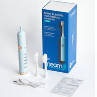 Cepillo de dientes eléctrico de viaje portátil Mini 2 minutos Temporizador inteligente Recordatorio de 30 segundos Vibración suave para dientes sensibles