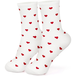 Chaussettes longues décontractées en coton tricoté avec logo personnalisé ODM, motif lettres, antidérapantes, absorbant la transpiration, anti-odeur, tendance <span class=keywords><strong>jeunesse</strong></span> - Product Image 6