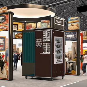 Fabrika doğrudan iyi fiyat sikke işletilen LED muhafaza ile otomatik pasaport kimliği fotoğraf kabini - Product Image 6