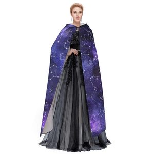 JX Custom Halloween <span class=keywords><strong>mantello</strong></span> con cappuccio per gli uomini delle donne vestaglia con cappuccio medievale Cosplay streghe costumi - Product Image 4