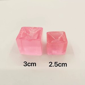Juguete Antiestrés CHENXI Ice Block Fidget Toy de 3 cm, Juguete Sensorial para Aliviar el Estrés, Cubo Transparente para Apretar - Product Image 5