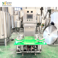 Machine de lavage de fûts de bière à double tête en acier inoxydable, système de nettoyage de fûts pour brasserie artisanale, lave-fûts de bière pression