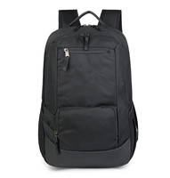 Sac à dos antivol de haute qualité en polyester 600D avec doublure en polyester, sangle rembourrée à fermeture éclair, résistant à l'abrasion, pour ordinateur portable
