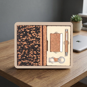 Coffret Cadeau d'Entreprise Personnalisable en Cuir PU Liviya, Meilleure Vente, avec Carnet à Impression Numérique Couleur Personnalisée - Product Image 1
