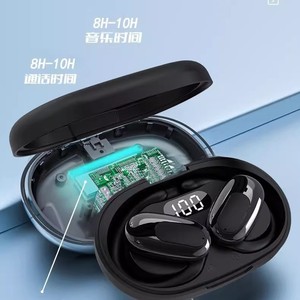 <b>Bluetooth</b> Earphones Wireless Hook Design 400mAh Battery <b>Bluetooth</b> 5.49 Chipset Touch Control Sports Use - Product Image 2