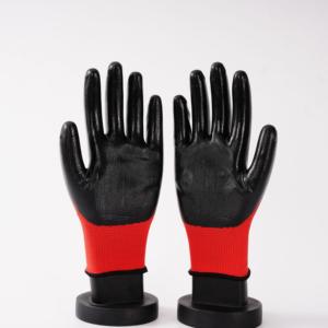 Guantes DE TRABAJO recubiertos de nitrilo <span class=keywords><strong>Grease</strong></span> <span class=keywords><strong>Monkey</strong></span> Paquete de 5 pares de guantes de nitrilo de trabajo de nitrilo Wells Lamont - Product Image 1