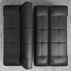 Nuovo Divano Letto Pieghevole in Pelle per Gatti per Piccolo Appartamento Soggiorno Negozio Camera da Letto Ufficio Proprietà in Affitto - Product Image 2