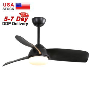 พัดลมเพดาน3ใบพัด42นิ้วพัดลมเพดานมอเตอร์ DC แบบพลิกกลับได้พร้อมรีโมทควบคุม - Product Image 2