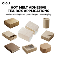 Colle thermofusible Qigu PSA jaune époxy en bloc pour emballage et scellage de boîtes cadeaux Chine