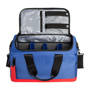 Muestra gratuita: Bolsa premium para zapatillas, bolsa de viaje, bolsa de fábrica para baloncesto y fútbol con tres compartimentos ajustables - Product Image 1
