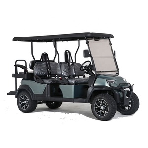 Venta al por mayor de fábrica: Mini coches eléctricos, nuevos carritos de golf Club Car de 6 asientos, 60V 72V 3.5KW 4KW 5KW, para 6 personas, carritos de golf usados <span class=keywords><strong>baratos</strong></span> en oferta. - Product Image 2