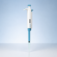 Pistolet pipette à volume fixe de 1 ml en plastique pour le transfert de liquides chimiques dans les laboratoires pharmaceutiques