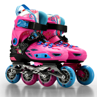 Patins à roues alignées pour adultes noir et blanc frais avec coussin d'air patins à roulettes urbains à coque dure pour une utilisation en hiver