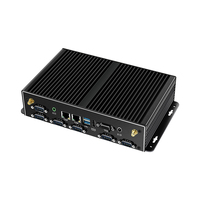Ordinateur industriel In-tel I7 5500U 6 RS232 6 USB avec Wifi Windows 10 Linux Mini-ordinateur