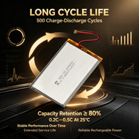 Batterie LiPo au lithium polymère haute capacité 5600 mAh 3,7 V 716395, pack de batteries rechargeables, OEM personnalisé pour tablette, appareil IoT