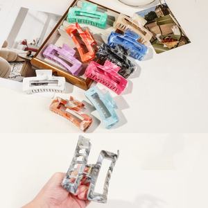 กิ๊บติดผมหินอ่อนทรงสี่เหลี่ยมจัตุรัส ขนาด 10 ซม. ยี่ห้อ <span class=keywords><strong>Wow</strong></span> Sheila อุปกรณ์เสริมผมสำหรับผู้หญิง - Product Image 3