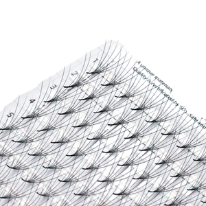 For 2025 Customized Premium Vegan Silk CC Eyelash Extensions Natural Long Thick Full Volume Soft Handmade Matte <b>Lash</b> Trays - Product Image 4