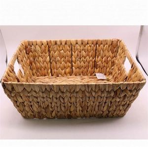 Small Woodchip <strong>Basket</strong> With Handles Best Hamper Lid Ratten Pantry Storage Hampers Lids Open <strong>Shelves</strong> <strong>Baskets</strong> Mega Boxes - Product Image 4