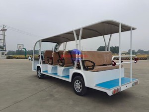 Nouvel Arrivage – Bus Électrique Touristique à Batterie, Modèle Ouvert, Haute Durabilité, Longue Portée, Capacité 8, 11, 14, 17, 23, 27 Passagers, à Vendre - Product Image 2