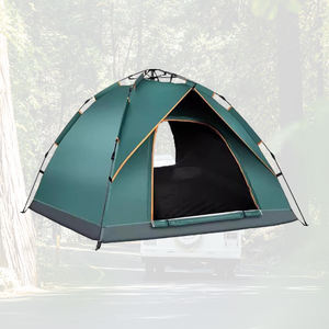 Tente de camping monocouche, installation facile, légère, tente d'extérieur, trois options de couleur - Product Image 1