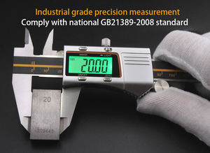 כיול דיגיטלי Calibrador C Vernier Caliper לשבור Giard פליז סוגר תיבת מותגים מחוגה - Product Image 2