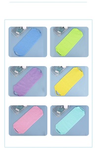 Venta al por mayor exfoliación espalda larga ducha cinturón para limpieza corporal masaje toalla tira - Product Image 6