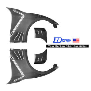 Aile large en fibre de carbone style TopSec GTR 2024 pour Nissan R35 GTR 2017-2023 - Product Image 1