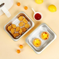 Großhandel Aluminiumfolienbehälter und Aluminiumfolien-Lebensmittelbehälter für Schul-Lunchboxen und Kuchenstücke