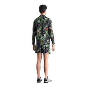 Chemise Hawaïenne Homme à Manches Longues Décontractée, Motif Floral Sublimé, Protection UV, Style Plage, T-shirt d'Été de Haute Qualité pour Hommes - Product Image 6