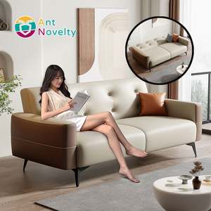 Antnovelty Ensemble de meubles <span class=keywords><strong>lit</strong></span> <span class=keywords><strong>escamotable</strong></span> mural Murphy avec canapé pliant 3 places inclinable électriquement, matelas de salon Guangzhou et <span class=keywords><strong>armoire</strong></span> - Product Image 1