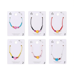 Colorful Five Pointed Star Charm <b>Bracelet</b> Stainless Steel Handmade Fashion Jewelry For Women Girls Accessory PULSERA - Product Image 1