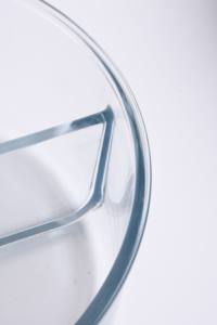 Plat à four rond de grande taille, plat à lasagne, plat à gratin en verre, ensemble de plats à four en verre, plat à salade en verre à deux côtés - Product Image 4