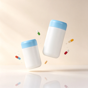 ขวดพลาสติก HDPE ขนาด 150 มล. 225 มล. สามารถปรับแต่งฝาได้หลากหลายสี - Product Image 3