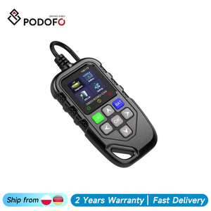 เครื่องมือวินิจฉัยเครื่องยนต์รถยนต์ Podofo OBD 12V หน้าจอ 1.8 นิ้ว ทดสอบข้อมูลเครื่องยนต์ได้อย่างแม่นยำ พร้อมอัปเดตซอฟต์แวร์ฟรีอย่างมีประสิทธิภาพ - Product Image 1